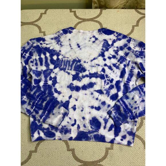 Spiritual Gangster Aloha Vibes Tie dye crew Sweater Savasana, size xl, MSRP $88 - Picture 9 of 11